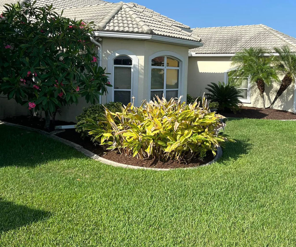 landscaping borders and edging services near merritt island, florida and surrounding communities in Brevard county, florida